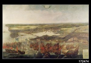 The Siege of La Rochelle in 1628